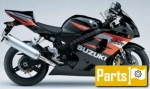 Opzioni e accessori per il Suzuki GSX 600 F - 2004