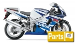 Suzuki Gsx-r 750  - 2002 | Wszystkie części