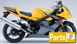 Spodnie per il Suzuki Gsx-r 1000  - 2004