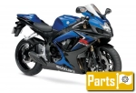 Suzuki Gsx-r 600  - 2007 | Todas as partes
