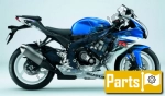 Suzuki Gsx-r 600  - 2012 | Alle onderdelen