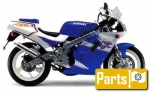 Options and accessories voor de Suzuki RG 125 Gamma F - 1993