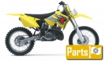 Options and accessories voor de Suzuki RM 250  - 2000