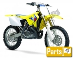 Options and accessories for the Suzuki RM 250  - 2006