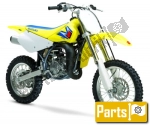 Plastic, sheet metal for the Suzuki RM 85  - 2006