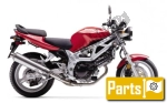 Suzuki SV 650  - 2001 | Todas las piezas