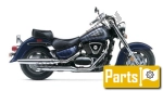 Mantenimiento, piezas de desgaste para el Suzuki VL 1500 Intruder LC - 2002