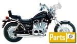 Motor para el Suzuki VS 1400 Intruder GLP - 1988