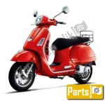 Vespa GTS 300 Super I.E - 2008 | Toutes les pièces