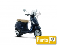 Tutte le parti originali e di ricambio per il tuo Vespa LX 125 4T IE E3 2009.