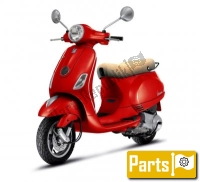 Todas as peças originais e de reposição para seu Vespa LX 150 4T 3V IE Vietnam E3 2012.