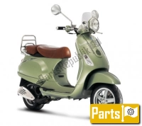 All original and replacement parts for your Vespa LXV 125 4T IE E3 2010.