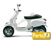 All original and replacement parts for your Vespa S 125 4T E3 UK 2007.