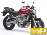 Yamaha FZ6 600 Fazer S - 2004 | Alle onderdelen