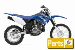 Yamaha TT-R 125 LWE - 2012 | Alle onderdelen