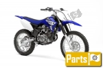 Yamaha TT-R 125 LWE - 2016 | Alle onderdelen