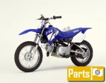 Yamaha TT-R 90  - 2000 | Wszystkie części