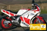 Huiles, fluides et lubrifiants pour le Yamaha TZR 250  - 1987