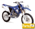 Maintenance, wear parts for the Yamaha WR 250 F - 2004