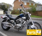 Options and accessories for the Yamaha XV 535 Virago H - 1989