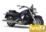 Yamaha XVS 1300 Midnight Star A - 2008 | Todas las piezas