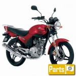 Opciones y accesorios para el Yamaha YBR 125 ED - 2006