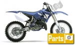 Maintenance, wear parts for the Yamaha YZ 125  - 2004