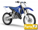 Mantenimiento, piezas de desgaste para el Yamaha YZ 125  - 2007