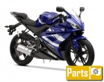 Opciones y accesorios voor de Yamaha YZ 125  - 2011