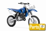 Podwozie, nadwozie, części metalowe for the Yamaha YZ 85 LW - 2011