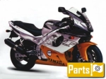 Motor voor de Yamaha Yzf-r6 600 N - 1999