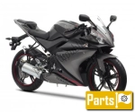Maintenance, wear parts for the Yamaha Yzf-r 125  - 2013