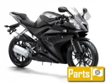 Yamaha Yzf-r6 600  - 2015 | Alle onderdelen