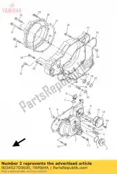 Aquí puede pedir tapón, tornillo recto de Yamaha , con el número de pieza 903402700600: