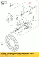 140791130, Kawasaki, holder-assy,front cal kx65-a1 kawasaki  kx 65 2000 2001 2002 2003 2005 2006 2007 2008 2009 2010 2011 2012 2013 2014 2015 2016 2017 2018 2019 2020, New