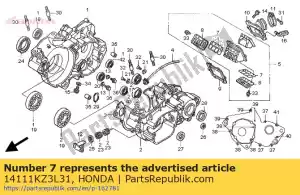 Honda 14111KZ3L31 vanne à clapet uniquement - La partie au fond