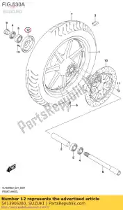 suzuki 5413906J00 contrepoids - La partie au fond