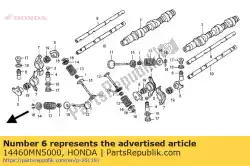 Ici, vous pouvez commander le régleur, ex. Fouet hydraulique auprès de Honda , avec le numéro de pièce 14460MN5000: