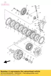 Here you can order the pressure plate assy 2 from Yamaha, with part number 2C0163600000: