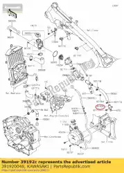 Qui puoi ordinare pipe-water, rr head vn900b6f da Kawasaki , con numero parte 391920048: