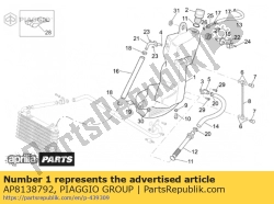 Aprilia AP8138792, Serbatoio olio v.grigio, OEM: Aprilia AP8138792