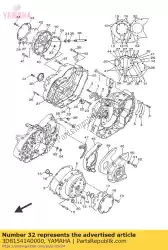 Tutaj możesz zamówić os? Ona, filtr powietrza od Yamaha , z numerem części 3D8154140000: