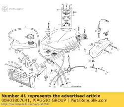 Tutaj możesz zamówić rura od Piaggio Group , z numerem części 00H03807041: