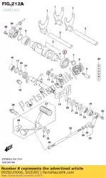 Here you can order the bearing from Suzuki, with part number 0926225006: