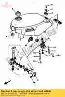 31K242403100, Yamaha, set grafico yamaha rd rdf 350, Nuovo