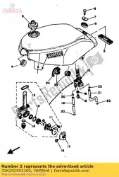 afbeeldingenset van Yamaha, met onderdeel nummer 31K242403100, bestel je hier online: