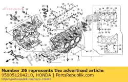 Aqui você pode pedir o tubo, 12x42 (95005-12001- em Honda , com o número da peça 950051204210: