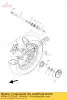 905601525500, Yamaha, espaciador (36 años) yamaha fj fz fzr rd yp 400 500 750 1000 1100 1200 1985 1986 1987 1988 1990 1991 1992 2005 2006 2007 2008 2009 2010 2011, Nuevo