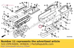 Here you can order the guide, high tension cord from Honda, with part number 32115MCA000: