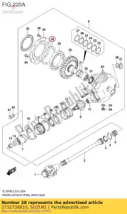 suzuki 2732738810 zestaw podk?adek, ko?cowy - Dół